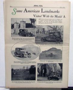 1929 Ford News 7/1/29 Model A Employee Paper