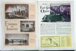 1935 Ford News June Issue Oregon Trail Original