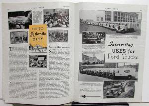 1935 Ford News August Issue Original