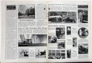 1935 Ford News December Issue 1936 Ford Car & Truck & Lincoln Previews Original