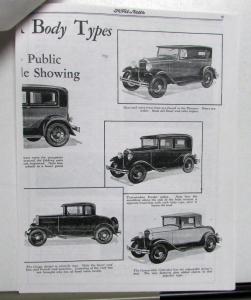 1930 Ford News 1/2/30 Model A Employee Paper COPY