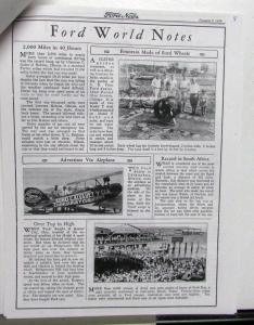 1930 Ford News 1/2/30 Model A Employee Paper COPY