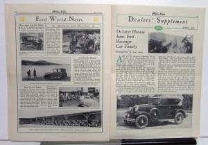 1930 Ford News 6/2/30 Model A Employee Paper