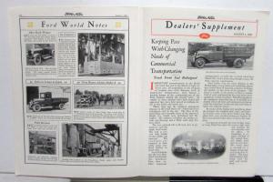 1930 Ford News 8/1/30 Model A Employee Paper