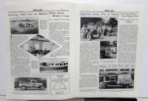 1930 Ford News 9/1/30 Model A Employee Paper