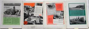 1937 Ford News 12 Issues Set Complete Year Original