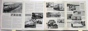 1937 Ford News 12 Issues Set Complete Year Original