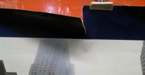 Vintage Rolls Royce Grill Promotional Poster Large 33 X 47