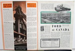 1938 Ford News March Issue Lincoln Zephyr & Thrifty Sixty Ford V8 ADs Original