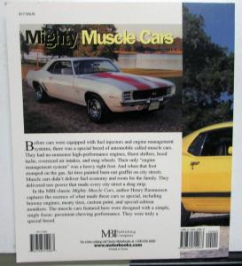 Mighty Muscle Cars Book Shelby Superbird Thunder Bolt 409 Chevrolet GS GSX