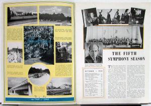 1938 Ford News October Issue NY Worlds Fair Original