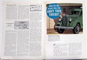 1938 Ford News October Issue NY Worlds Fair Original