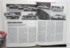 Muscle Cars Book Corvette Mustang Cuda GTX  AMX GS GTO Fairlane