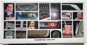 1965 Chrysler 300 New Yorker Newport Original Oversized Color Sales Brochure