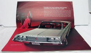 1965 Chrysler 300 New Yorker Newport Original Oversized Color Sales Brochure