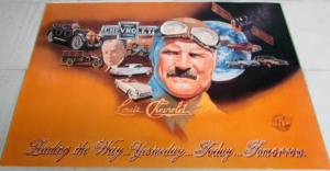 1986 Chevrolet Dealer Showroom Poster 75th Anniversary Louis Chevrolet Large