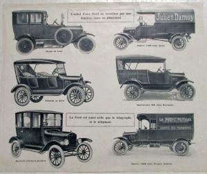 1923 Ford Sales Ad - French Text