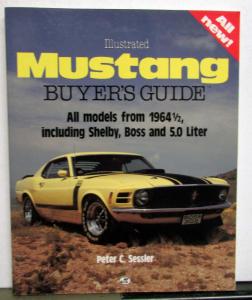 1964 1/2 - 1989 Ford Mustang Buyers Guide Shelby Boss 50L