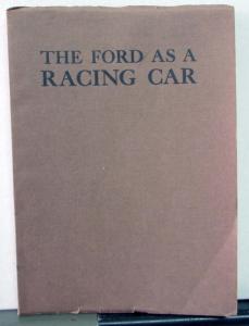 The Ford A Racing Car 19241984 REPRINT