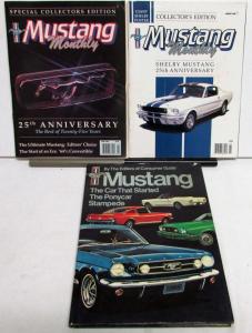 Mustang Magazine & Books Collection (Set Of 3)