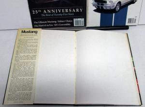 Mustang Magazine & Books Collection (Set Of 3)