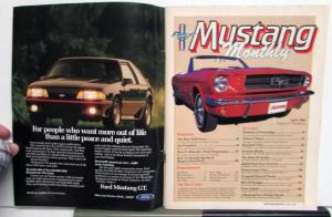 Mustang Magazine & Books Collection (Set Of 3)