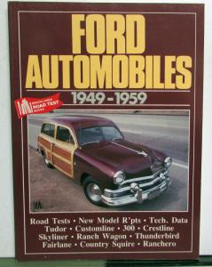 1949-1959 Ford Automobiles Road Tests Thunderbird Ranchero Fairlane Crestline