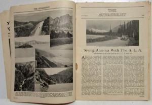 1929-1930 The Automobilist Monthly Publication Lot of 3