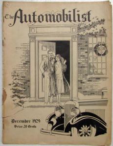 1929-1930 The Automobilist Monthly Publication Lot of 3