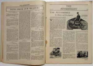 1929-1930 The Automobilist Monthly Publication Lot of 3
