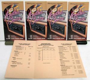 1989 GM Dealer Delco Electronics Sales Kit CD Player Chevy Cadillac Pontiac Olds