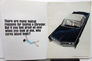 1966 Chrysler Newport New Yorker 300 Town & Country Sales Brochure XL Original