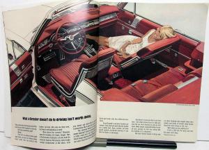 1966 Chrysler Newport New Yorker 300 Town & Country Sales Brochure XL Original