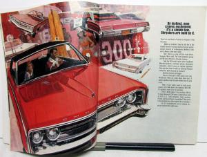 1966 Chrysler Newport New Yorker 300 Town & Country Sales Brochure XL Original