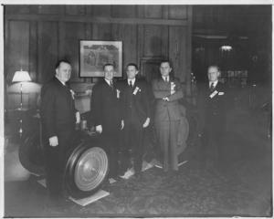 1939 Ford Tractor with Gentlemen Press Photo 0611