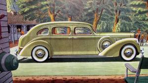 1939 Lincoln V12 Sedan Ad Proof