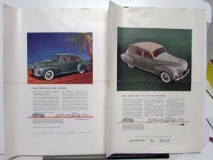 1939 Lincoln Zephyr V12 Spring Ad Proof