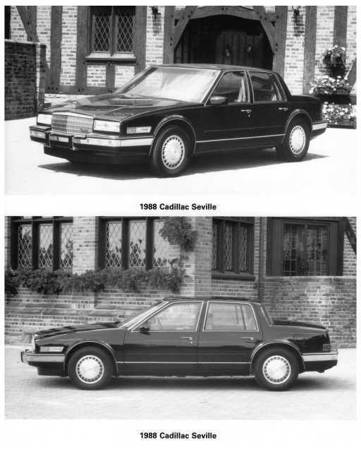 1988 Cadillac Seville Press Photo 0302