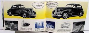 1939 Cadillac LaSalle V-8 Dealer Sales Brochure Coupe Sedan Convertible Original