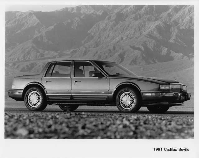1991 Cadillac Seville Press Photo 0308