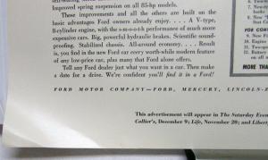 1940 Ford V8 Sedan You'll Find It In The '40 Ford! Ad Proof
