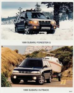 1999 Subaru Forester S and Outback Press Photo 0080