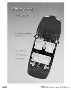 1999 Buick Regal Monsoon Audio Sound System Illustrative Press Photo 0272