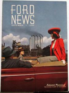 1940 Ford News Magazine September Issue Original