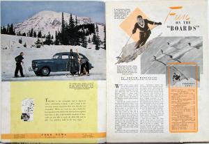 1941 Ford News Industry Magazine February Issue Original