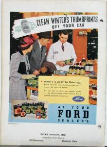 1941 Ford News Industry Magazine April Issue Original