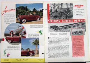 1941 Ford News Industry Magazine April Issue Original