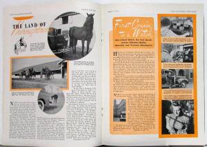 1941 Ford News Industry Magazine MAY Issue Original