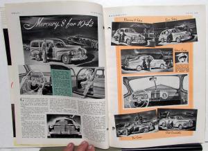 1941 Ford News Industry Magazine OCTOBER Issue Preview of 1942 Models Original