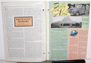 1942 Ford News Industry Magazine JANUARY Issue Original